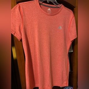 ADIDAS Orange Short Sleeve shirt-Unisex